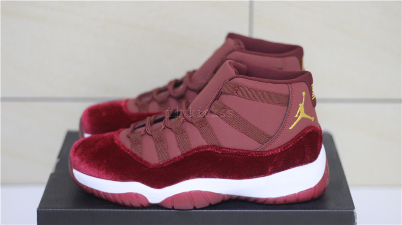 Super Air Jordan 11 Velvet Night Maroon High